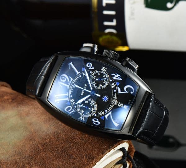 2025 Blue Angel Fashion Belt Quartz Watch - Best-selling Men's Watch