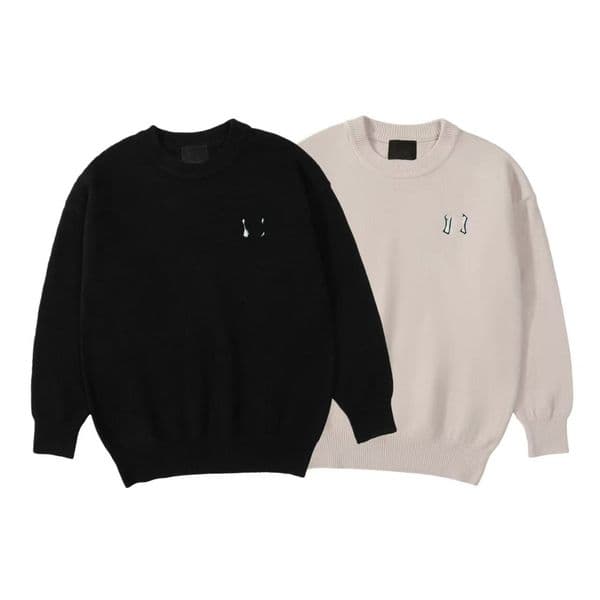 ML perfect control of NY towel embroidery needle knit sweater for men and women