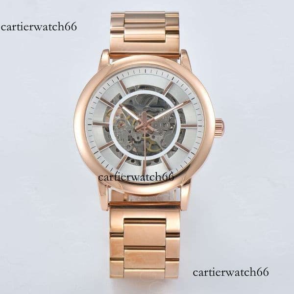 Men's Mechanical Watch, Automatic Movement, Alloy Case, Fashion Wristwatch Stainless Steel or Leather Band Business Casual ec 35 54 ce 24