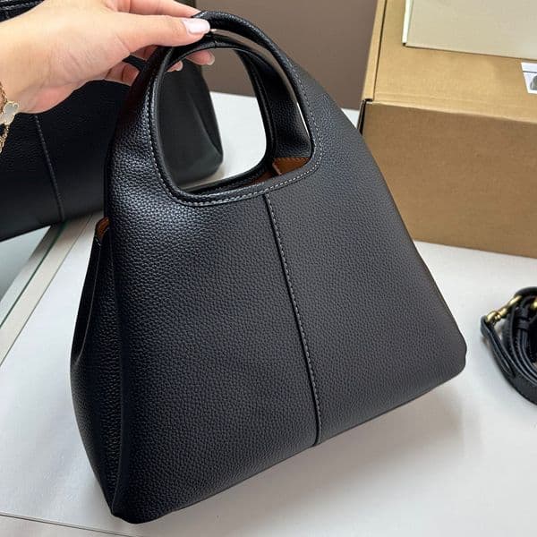 Lana Designer Leather Tote - Versatile Handbag for Women's Everyday Essentials Bucket Shoulder Bag 23 10A