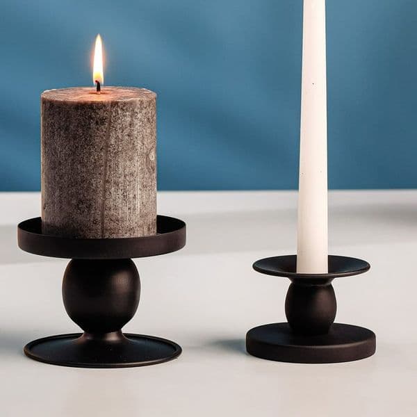 Wholesale Flippable Candle Holder, Black