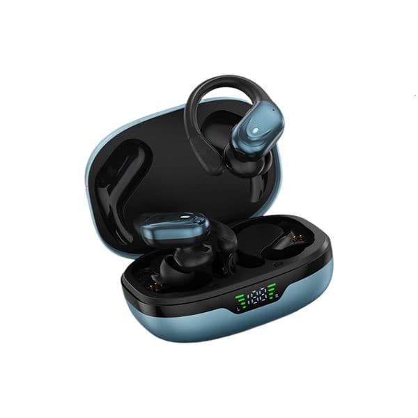 Intelligent Digital Earphones Technology Noise Reduction Sports Crazy Drop-proof Ear-hook Wireless Earphones Unisex Bluetooth Earphones free shipping