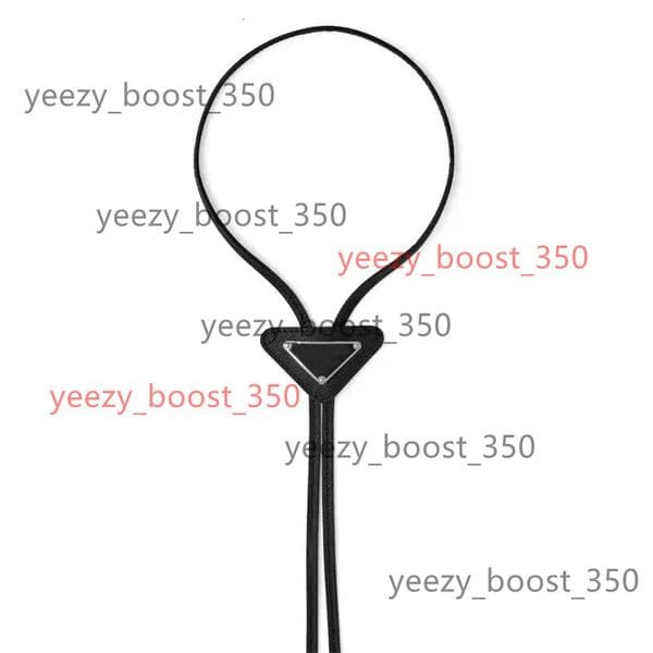 designer tie man Leather triangle necktie mens bolo tie luxury teenager school formal shirt clothes luxury mini ladies strap black pradas pra pradaa neck tie women