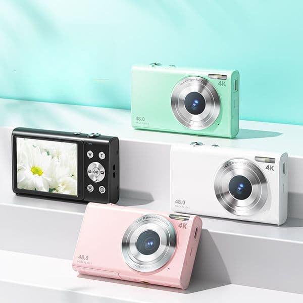 48.0million HD Digital Camera for Children and Students Party Photo Camera Beauty Selfie Card Camera free shipping