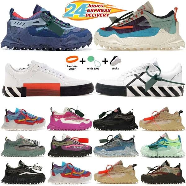 Designer Casual Shoes OFF Luxury Stitching Breathable Sneakers New Decorated Arrow Comfortable Leather Men Women Trainers shoes 36-48