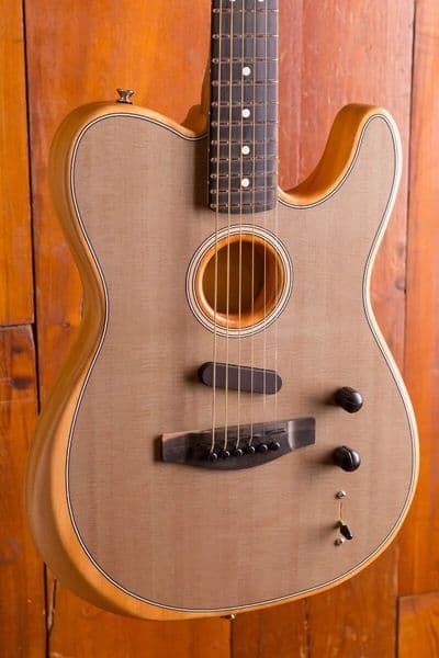 High Quality Acoustas Sonic Grey Electric Guitar Polyester Satin Matte Finish