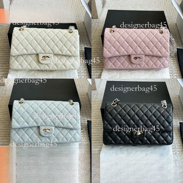 Top Layer Quilted Handbag Underarm Chain Caviar designer bag Shoulder Crossbody Luxury handbag Women S Bag Versatile fede