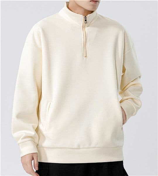 H399 Turtleneck Sweatshirt for Men Autumn and Winter Thickened Loose Trendy