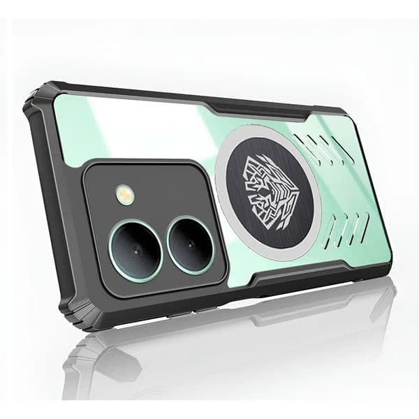 Luxury Heat Dissipation Sound Transmission for Vivo Y95 Y93 Y91 Y90 Y72 Y70 Y56 Y53S Y52 Y51A Y36 Y33S Y02T Phone Case Transparent Slim impact resistant Cover
