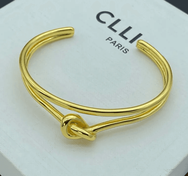 2026 Designer Knotting Bracelet Bangle INS Exquisite Gold Silver Bracelet Women Wristband Cuff Gift High Quality Jewelry