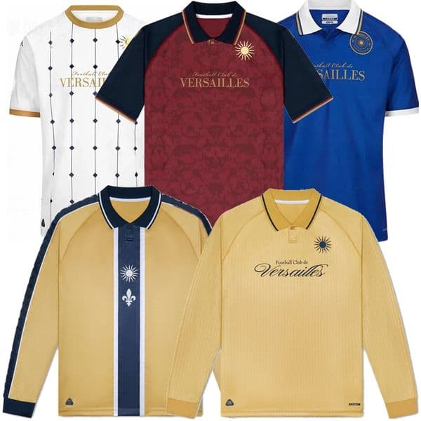2024 2025 2026 FC Versailles Soccer Jerseys TLILI RENAUD BASQUE MOUSSADEK 24 25 26 football shirt