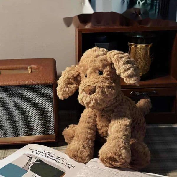 Dolls jellys Cat Fuddlewuddle Puppy Plush Children's plush toys Wave haired Soft Toy dog body pillow Cute Soothing 1 the Doll Gifts1