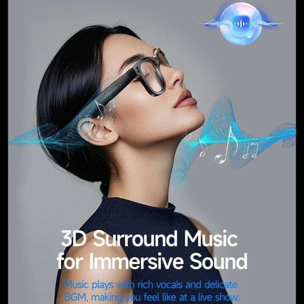 Camera Smart AI Translation Glasses 32 Million Pixels Sunglasses Wi-Fi Transfer Noise Reduction HD Photo And Video Anti-Shake