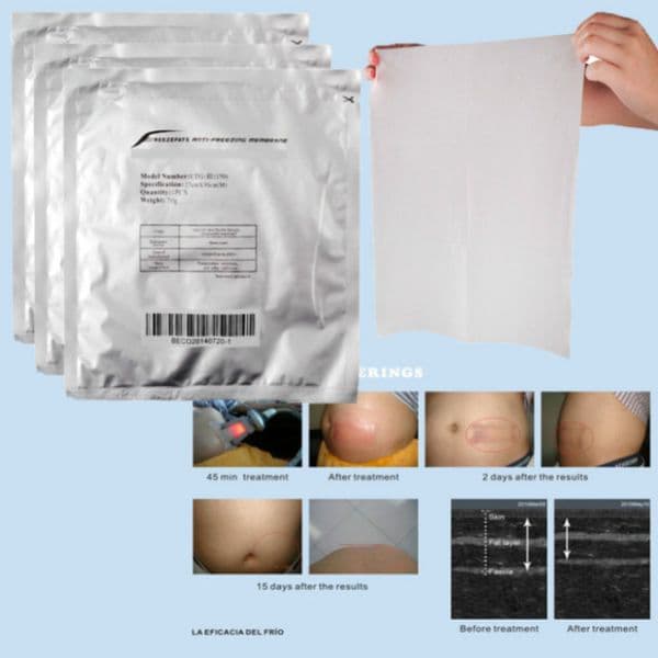 Beauty Equipment 3Size Antifreeze Membrane Anti Freezing Anti-Freezing Pad Membranes For Cold Loss Weight Cryo Therapy Machines308