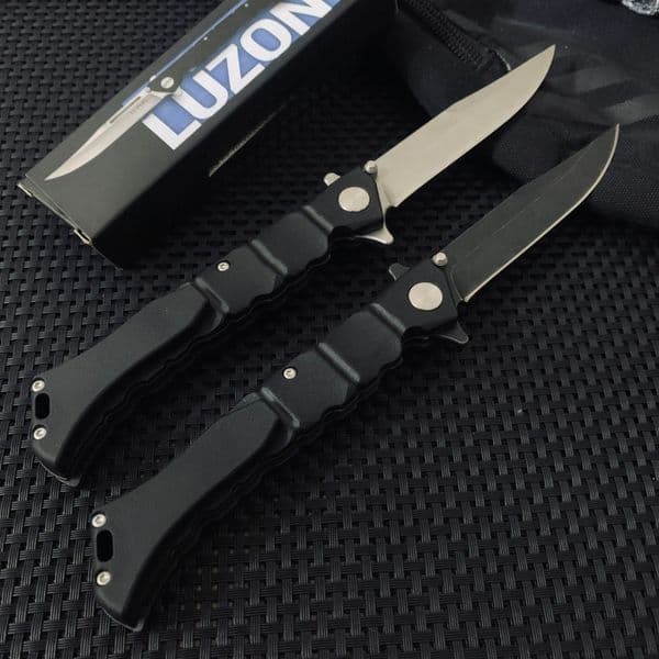 Tactical 440C Steel Pocket Folding Knife Outdoor Utility Cutter Camping BBQ Fishing Hiking Rescue Knife Jungle Hunting EDC Knife