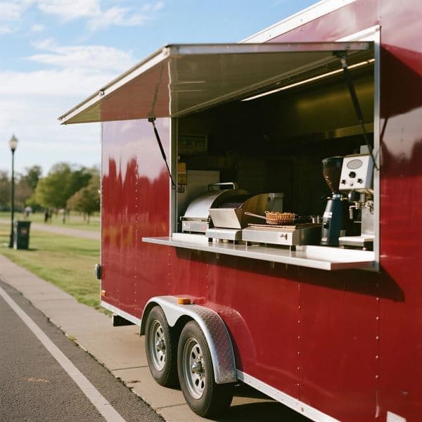 Custom Mobile Food Trailer Fully Equipped Kitchen CE Certified Trailer De Comidas Catering Truck for Sale UK