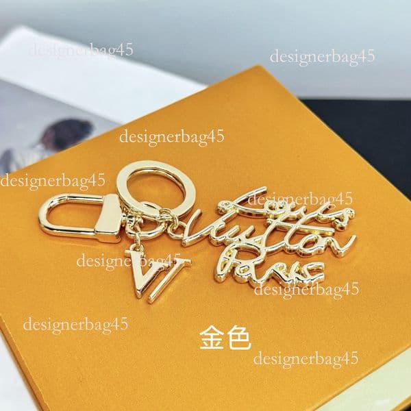 Cross Luxury keychain Border er Designer Keychain Same Style Fashion Zinc Alloy English Letter Gift Ins Trend Pendant