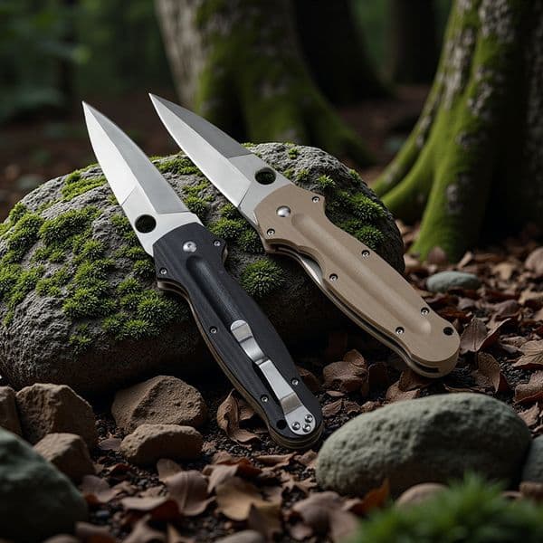 Multi functional sharp and convenient folding knife pocket knife, suitable for wilderness survival, camping, fishing, hunting