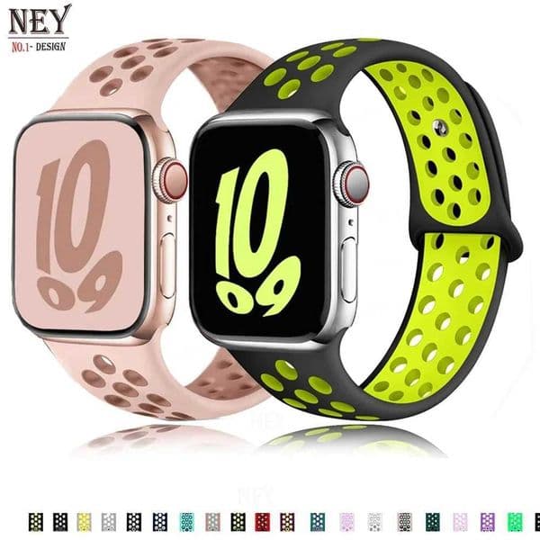 Sport Straps For Watch Band tra 49mm 44mm 45mm 38/40mm/41mm Silicone Pride Bracelet correa iWatch Serie 8 7 6 4 5 3 9 SE H251210