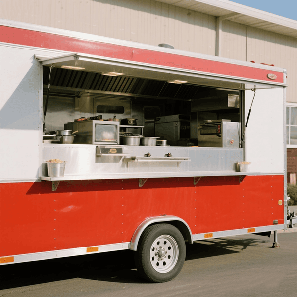 New Design Mobile Snack Cart Street Food Business Trailer Mobile Coffee Shop Food Truck with Full Kitchen