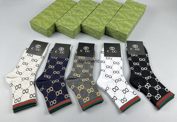 Athletic Socks Mens Socks Mens Socks Designer Mens Womens luxury socks wool stockings high quality senior streets comfortable knee sock ID5X