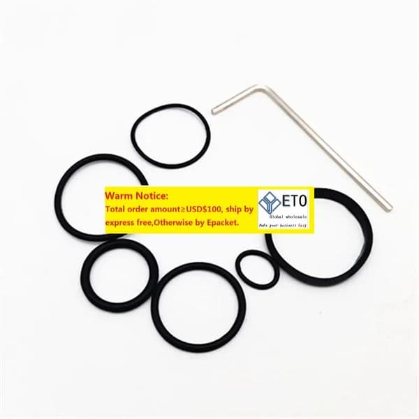 wholesale Rubber Sillicone Seal O-Ring for Dead Rabbit V1 V2 / V3 / Fat Rabbit RTA / Solo Accessories Black 1Pack ZZ