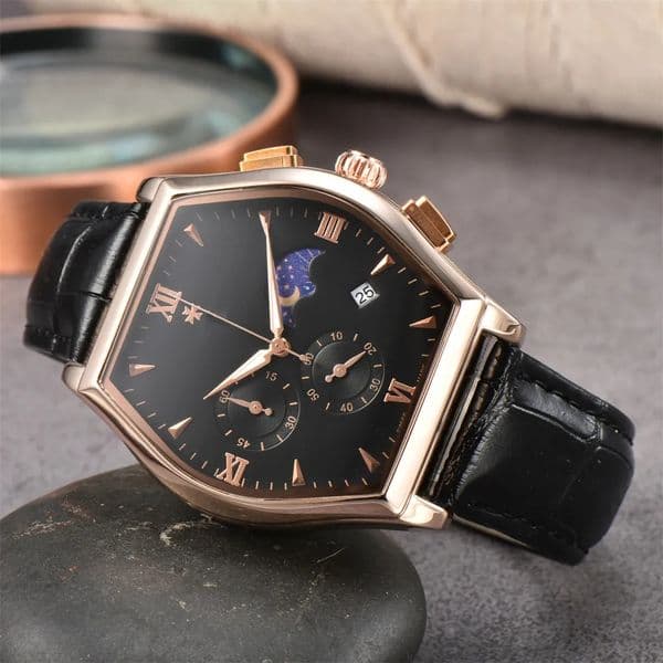 New top brand VacherXX ConstantXX men's watch Luxury multi-functional chronograph watch sapphire mirror men's design watch Montre