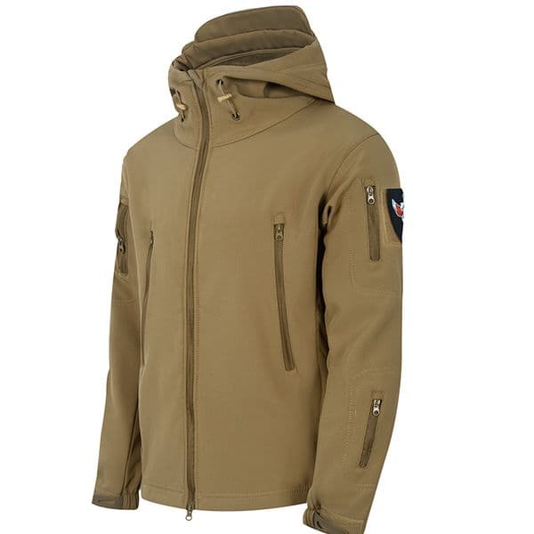 Solid color plus size Men's Clothing designer Jackets Charge jacket men's style waterproof fan suit windbreaker cold suit outerwear oversized 4XL