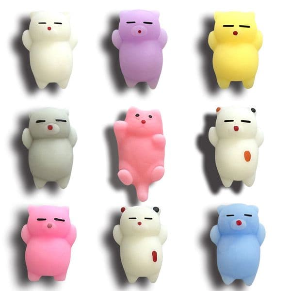 Minimum purchase of 4. Animal Dumpling Free shipping Cat Cute Soft Novelty Creative Prank Squeeze Ball Stress Relief Toy