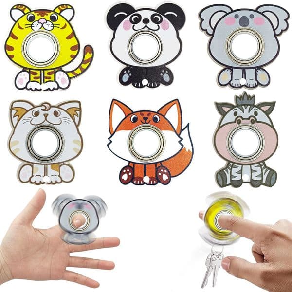 Minimum Free shipping purchase of 4. Second Generation Fidget Spinner Keychain Stress Relief Toy