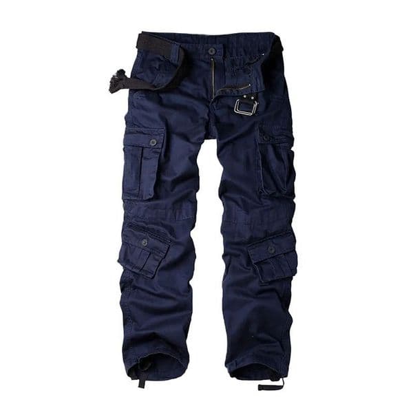 WOZK Men's Winter Pants Fleece Lined Ski Snow Pants Water Resistant Pockets Outdoor Work Pants Cotton Super Large Size designer cargo pants