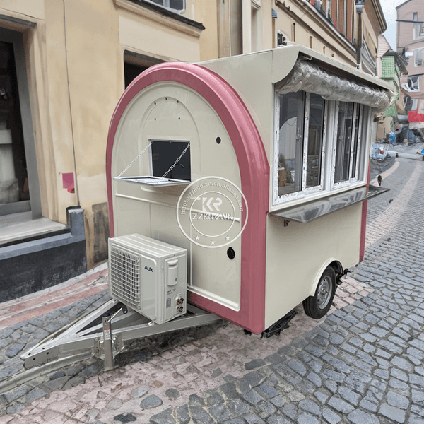 High Quality Street Mobile Bar BBQ Food Truck Cart Travel Camping Camper Hot Dog Burger Trailer Van Coffee Food Trailer