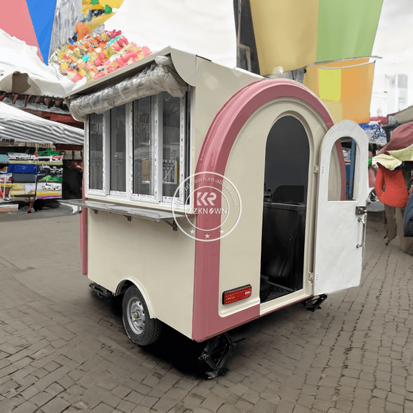 Customizable Food Truck Full Kitchen for Coffee Shop Bakery Outdoor Kitchen Burger Pancakes Prefab Food Truck Trailer