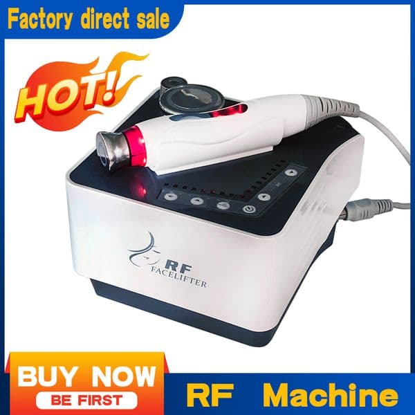 Portable RF bipolar radiofrequency beauty device for facial lifting, tightening of eye lines, eye bags, activation of collagen protein, available for the body