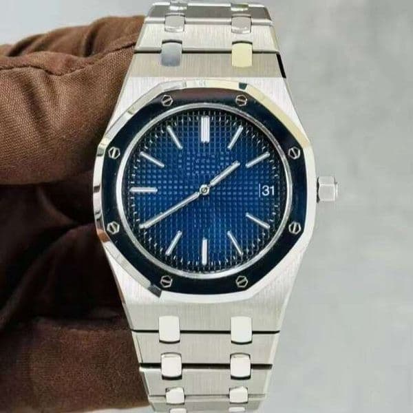 Luxury Antique Men's Quartz Movement 46mm Square Stainless Steel Watch Iced Moissanite Brilliant Diamond Hip-Hop Style Auto Date Fast Shipping