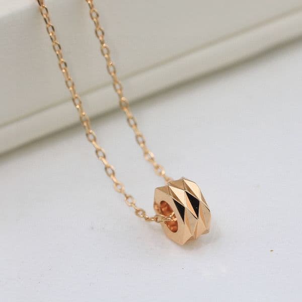 B0UCHER0N Designer necklace stainless steel gold plated for women length 45CM Top quality With box 023