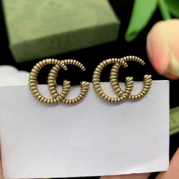 Luxury Gold Earrings Letter Stud Brand Designer Earrings Geometric Women Earring Jewelry Party Accessories Lovers Gift