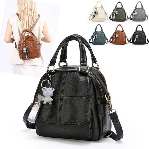 Dual-shoulder bag - elegant ladies' handbag with three functions