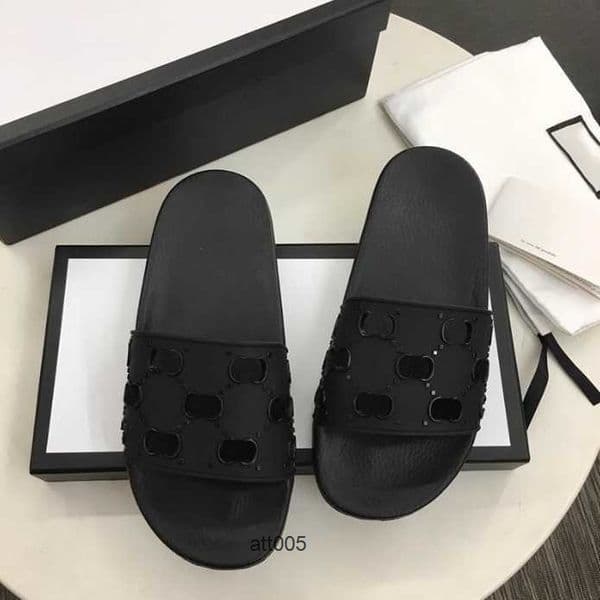 women men rubber slide slipper sandals designer slides causal non slip summer flip flops outdoor flower plat gg gucciis guccis LGX9 IOYH