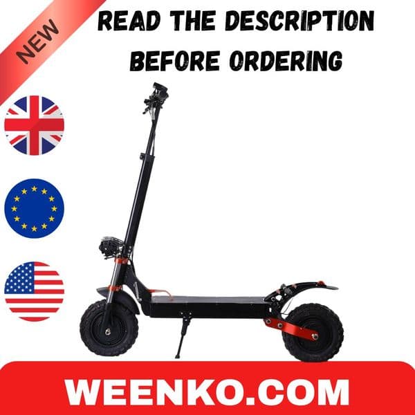 10-inch iron frame shock-absorbing electric scooter