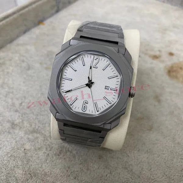 New Men's Full Watch Designer Luxury Stainless steel strap High quality high-end men's Business casual watch