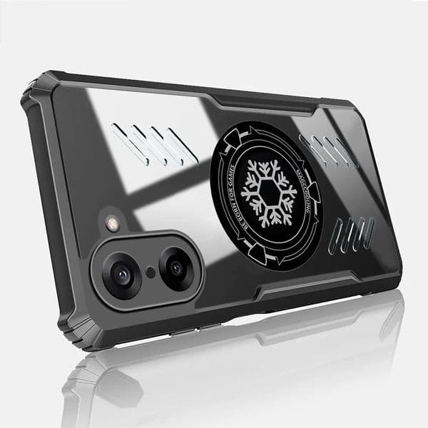 For OnePlus Nord CE 5 4 3 2 Lite 1+Nord CE 5G Mobile Phone Case Magnetic Transparent Heat Dissipation Fall Protection Scratch Proof Esports Cover
