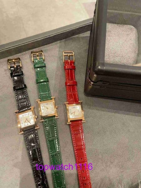 wristwatch watch strap fashion colorful luxury shape designer h leather women lady quartz HY1O