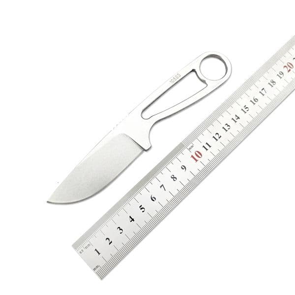 IZLUA Ant Fixed Blade Knife 8Cr13mov Blade and Handle High Quality Pocket Knife Outdoor EDC Camping Hiking Hunting Survival Tool