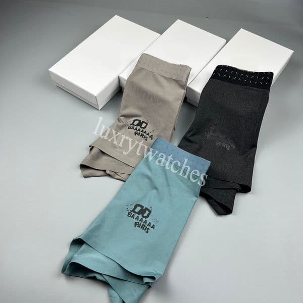 Designers Boxers BA Brands Underpants Sexy Classic Mens Balens Boxer Casual Shorts Ciagas Underwear Breathable Cotton Underwears with Box
