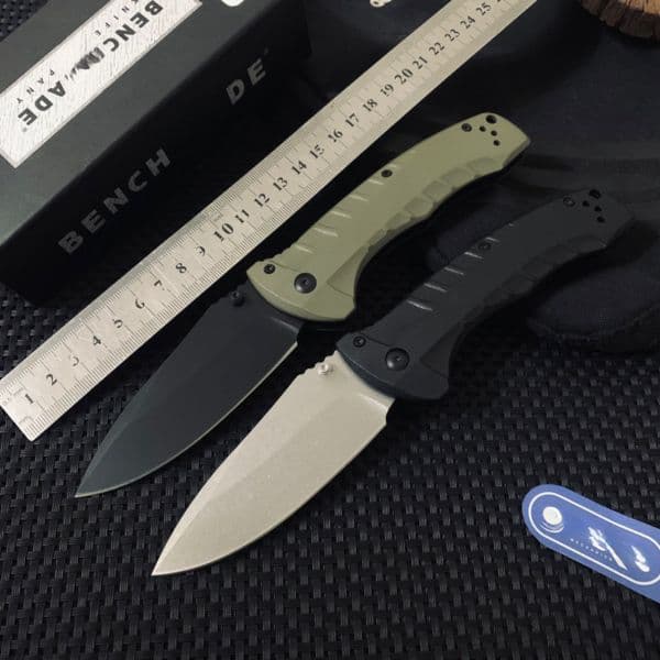 BM 980 Folding Pocket Hunting Knife Wilderness Camping Self Defense Flipper Knife Multifunction Combat EDC Tool