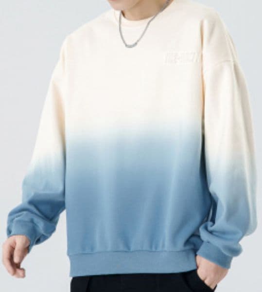 a432 Turtleneck Sweatshirt for Men Autumn and Winter Thickened Loose Trendy Solid Color Casual