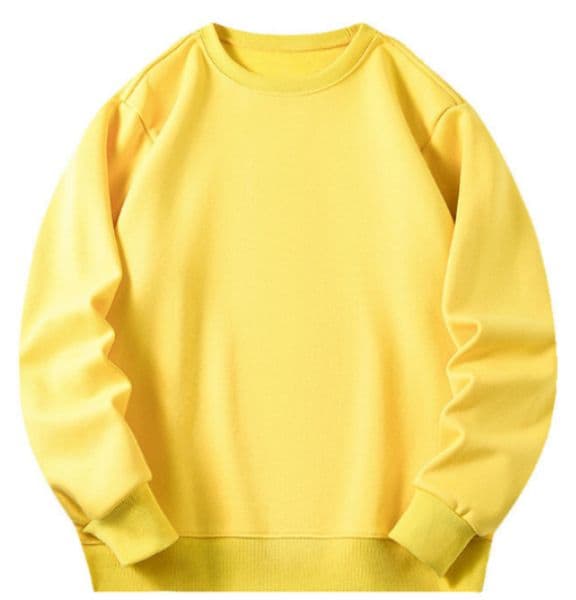 a192 Men Long-sleeved T-shirt Round Neck Long-sleeved Casual Sweatshirt