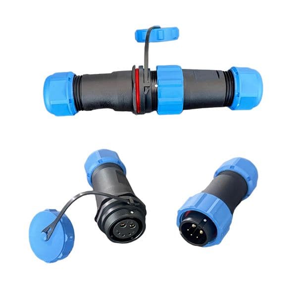 10 pcs M21 5-Cores 2 cores 30A,3 cores 5A adapters with plug into pairs Waterproof Industrial Connector