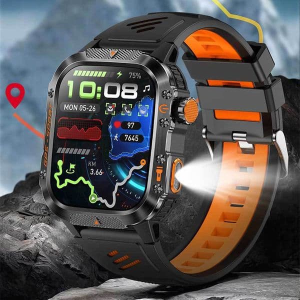 New popular outdoor GPS smart watch HT36 high definition screen Bluetooth call smart sports bracelet 3ATM waterproof